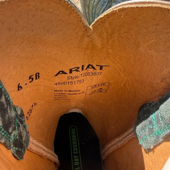 Ariat Women’s Futurity Dash Elephant Print and Pewter 6.5B - Picture 11 of 13